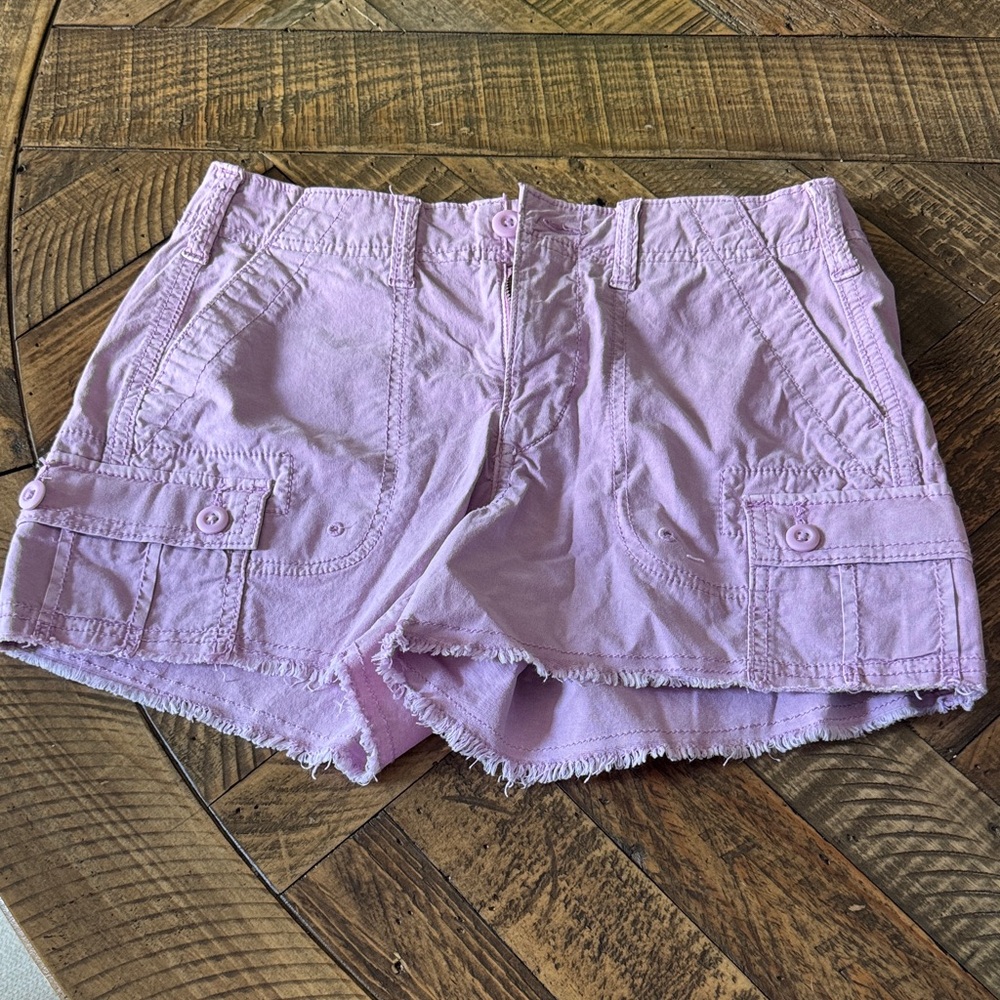 American Eagle Outfitters Light Pink Women's Cargo Shorts